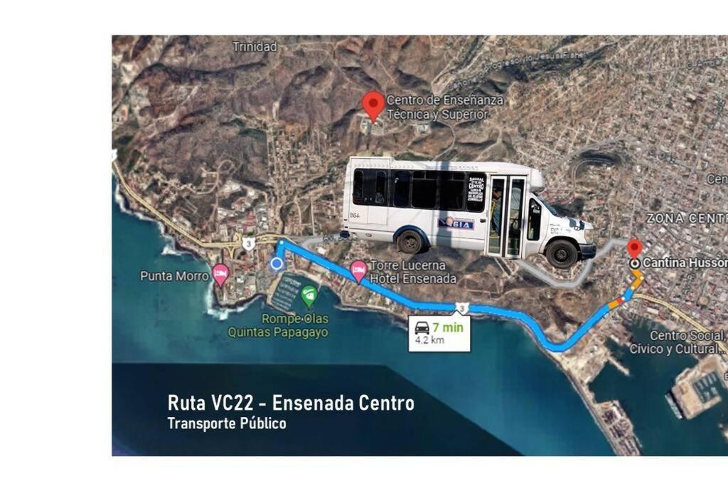 Estilo Californiano Villa Ensenada Eksteriør bilde